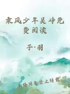 乘风少年吴峥免费阅读
